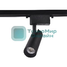 Трековый однофазный светодиодный светильник Ambrella light GL5858 BK черный LED 10W 4200K 24°