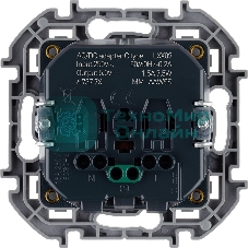 Розетка 2К+З немецкий стандарт 16А 250В с зарядным устройством USB C 1.5А 5В антрацит