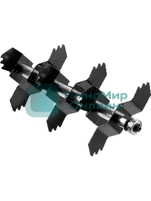 Аэратор-скарификатор электрический Зубр ЗСЭ-32-1000 1000Вт 4000 об/минт-сборник 40л