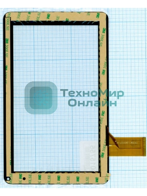 Сенсорное стекло (тачскрин) TYF1067-20121227-V1, черный