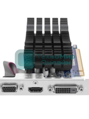 Видеокарта Asus PCI-E GT710-SL-2GD5-BRK-EVO NVIDIA GeForce GT 710 2Gb 64bit GDDR5 954/5012 DVIx1 HDMIx1 CRTx1 HDCP Ret low profile