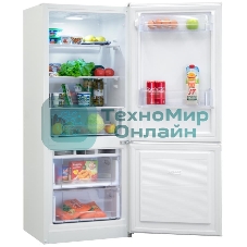 Холодильник Nordfrost NRB 121 W белый двухкамерный 170/70л морозилка снизу, капельная система