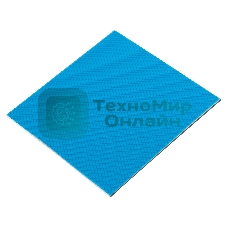 Термопрокладка ExeGate EPG-9WMK (100x100x2.0 мм, 8,5 Вт/ (м•К), теплопроводящая клейкая двухсторонняя)