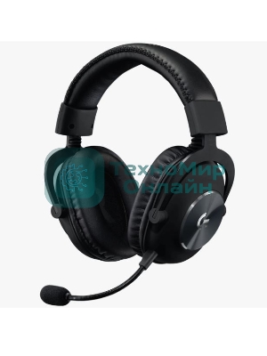 Гарнитура Logitech G Pro X Gaming Headset чёрный, проводная, USB/3.5 мм