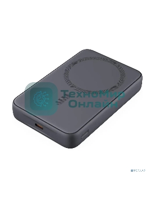 Портативный аккумулятор Aukey Magnetic 10000 Qi черный