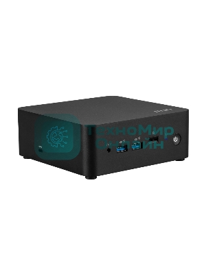Мини ПК MSI Cubi NUC 1M-052BRU Core 5 120U (1.4) Graphics CR noOS GbitEth WiFi BT 120W черный (936-B0B111-080)