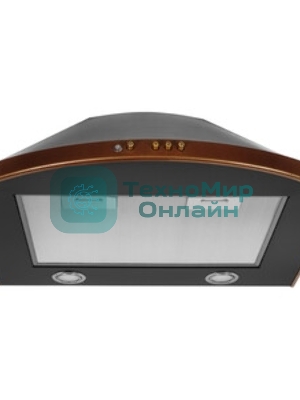 Вытяжка каминная Elikor Сигма 60П-650-К3Д антрацит/бронза, 60 см, 650 куб. м/ч, 56 дБ