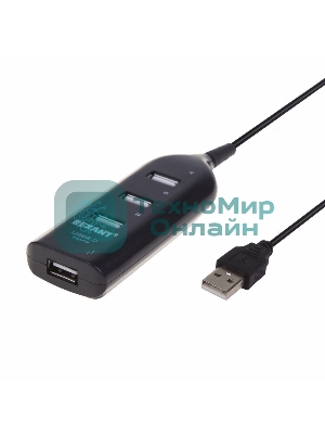 Разветвитель USB 2.0 Rexant на 4 порта