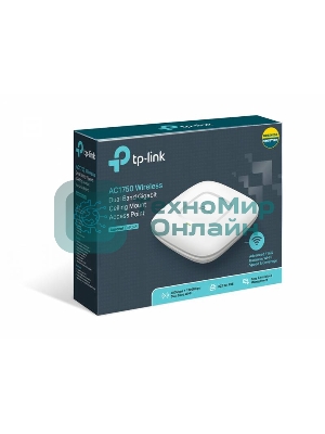Точка доступа TP-Link SMB EAP245 AC1750 Гигабитная двухдиапазонная потолочная точка доступа Wi-Fi SMB