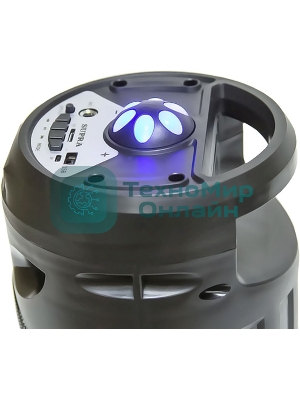 Акустическая система SUPRA SMB-330, 20Вт, с караоке, Bluetooth, FM, USB, черный