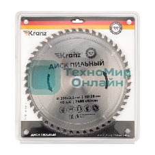 Диск пильный Kranz 300 мм х 48 зуб х 32/30 мм