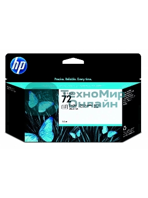 Картридж струйный HP №72 C9370A черный для HP DJ T1100/T610 (130мл)