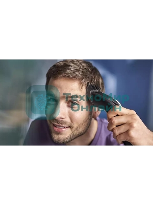 Моющаяся машинка для стрижки волос, series 5000, 28 установок длины (0,5–28 мм), Технология Trim-n-Flow PRO, 90 минут работы после 1 часа зарядки