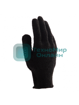 Перчатки трикотажные Сибртех хлопкоэфирные плюшевые, ПВХ 