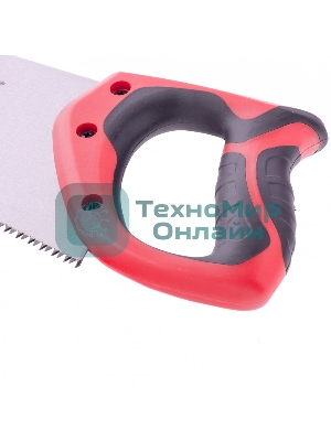 Ножовка по дереву Matrix, 500 мм, 7-8 TPI, зуб - 3D, каленый зуб, двухкомпонентная рукоятка