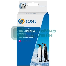 Картридж струйный G&G GG-LC3237M пурпурный (18.4мл) для Brother HL-J6000DW/J6100DW