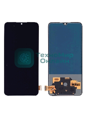 Дисплей для Xiaomi Mi A3 Lite, Mi 9 Lite, CC9 в сборе с тачскрином TFT черный