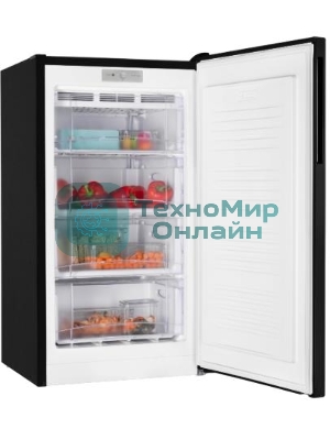 Морозилка Nordfrost DF 261 BAP, черный, 139л, 4 ящика