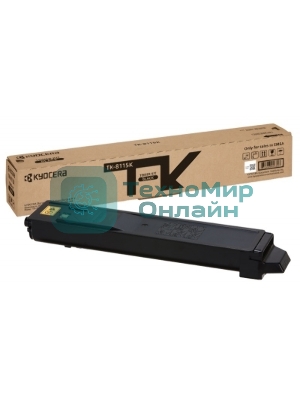 Картридж лазерный Kyocera TK-8115K (1T02P30NL0) черный для M8124cidn/M8130cidn 12000 стр