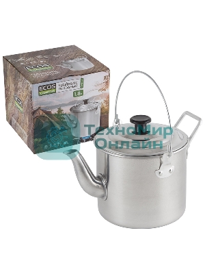 Чайник Ecos походный алюминиевый 1,8л Camp -S4