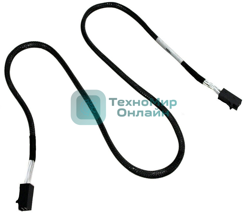 Кабель LSI CBL-SFF8643-10M (LSI00405) 100 см,наконечники: SFF8643(контроллер)-SFF8643(корзина)