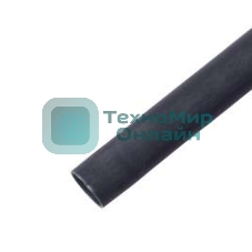 Трубка термоусадочная Rexant двустенная клеевая 6/2 (3:1) 1м черный