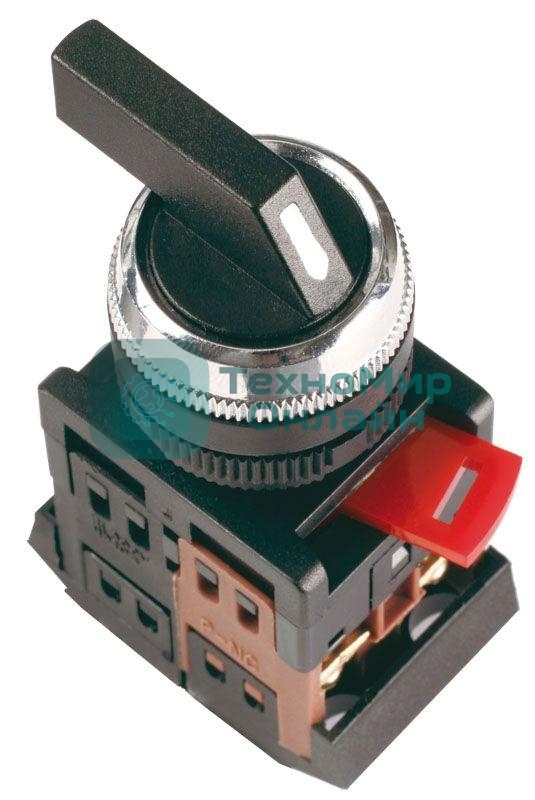 Переключатель ALCLR-22 на 3 полож. черный I-O-II 1з+1p IEK BSW10-ALCLR-3-K02