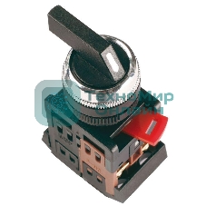 Переключатель ALCLR-22 на 3 полож. черный I-O-II 1з+1p IEK BSW10-ALCLR-3-K02