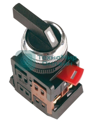 Переключатель ALCLR-22 на 3 полож. черный I-O-II 1з+1p IEK BSW10-ALCLR-3-K02