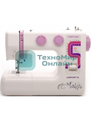 Швейная машина Comfort 32, 24 операции, петля п/авт.,верт.челнок