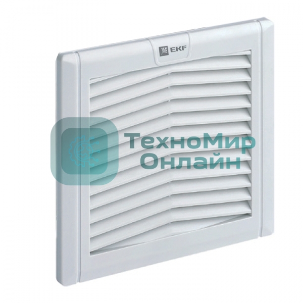 Решетка вентиляционная с фильтром 176x176мм IP54 PROxima EKF EXF170