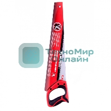 Ножовка по дереву Matrix, 500 мм, 7-8 TPI, зуб - 3D, каленый зуб, двухкомпонентная рукоятка