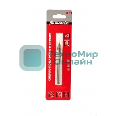 Сверло по керамической плитке и стеклу Matrix, 8 мм, цилиндрический хвостовик