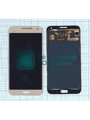 Дисплей для Samsung Galaxy E7 SM-E700 TFT золотой