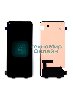 Дисплей для Xiaomi Mi 11 Lite в сборе с тачскрином черный