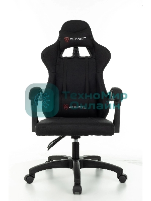 Кресло Zombie Rudger черный, экокожа, 120 кг, механизм качания