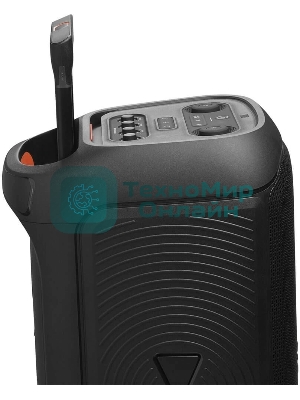 Портативная акустика JBL PartyBox Stage 320 (1.0 2 x 120 Вт, Bluetooth, AUX, USB, 6.3 мм jack, RGb подсветка, IPX4, JBLPBSTAGE320UK)