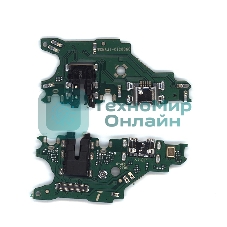 Плата разъема питания с микрофоном для Huawei P Smart+ 2019