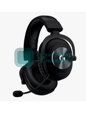 Гарнитура Logitech G Pro X Gaming Headset чёрный, проводная, USB/3.5 мм