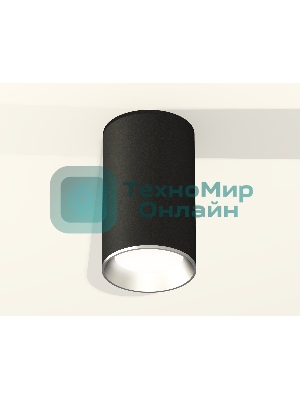 Светильник Ambrella Light XS6323003 SBK/PSL черный песок/серебро полированное MR16 GU5.3 (C6323, N6104)