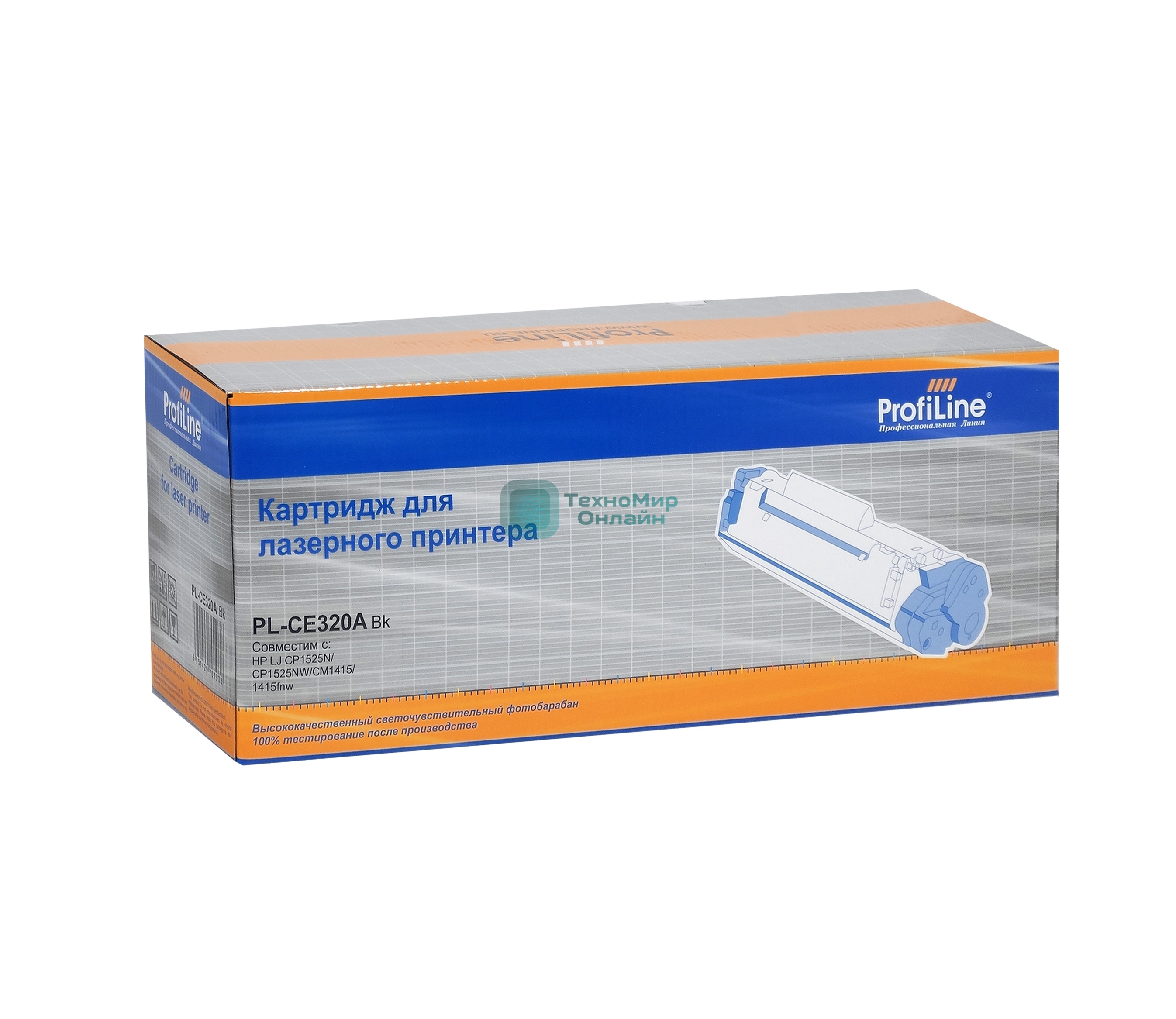 Картридж лазерный ProfiLine PL-CE320A для принтеров HP LJ CP1525N/CP1525NW/CM1415/1415fnw черный 2000 копий