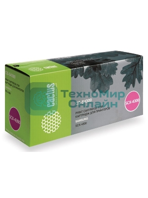 Картридж лазерный Cactus CS-S4300 (D109) черный (2000 стр.) для SAMSUNG SCX-4300