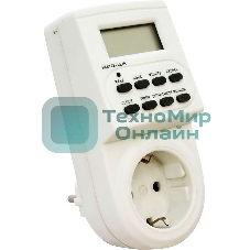 Розетка с таймером Feron (недельная) 3500W/16A 230V, 61925(TM22)