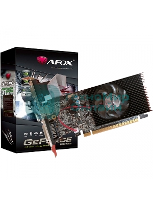 Видеокарта AFOX NVIDIA Geforce GT210 1Gb DDR3 64Bit DVI HDMI VGA LP Single Fan