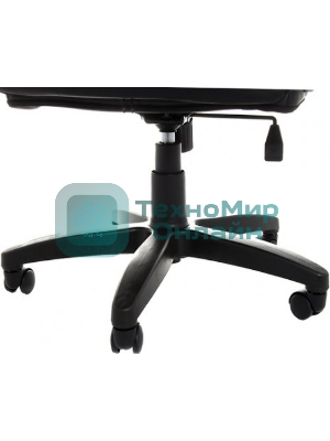 Кресло Chairman 480 LT черный, экокожа, 120 кг