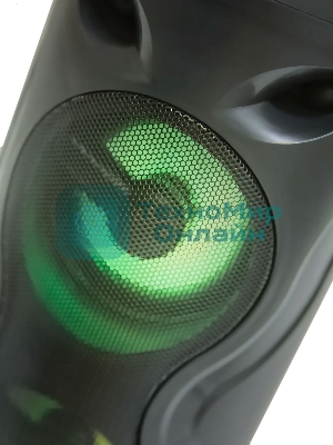 Акустическая система SUPRA SMB-330, 20Вт, с караоке, Bluetooth, FM, USB, черный