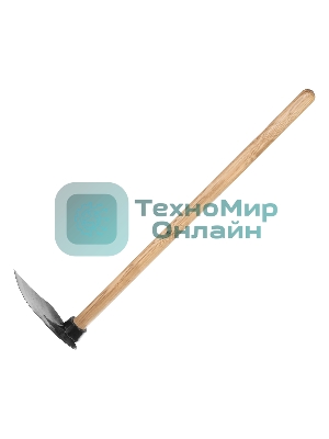 Кетмень Сибртех 175х265х900 мм, цельнокованый, деревянный лакированный черенок