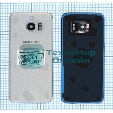 Задняя крышка для Samsung G935F Galaxy S7 Edge серебристый