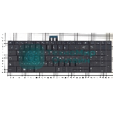 Клавиатура для ноутбука Toshiba Satellite C55 C55-A C55dt черная