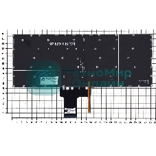 Клавиатура для ноутбука Lenovo IdeaPad 320S-13 черная с подсветкой
